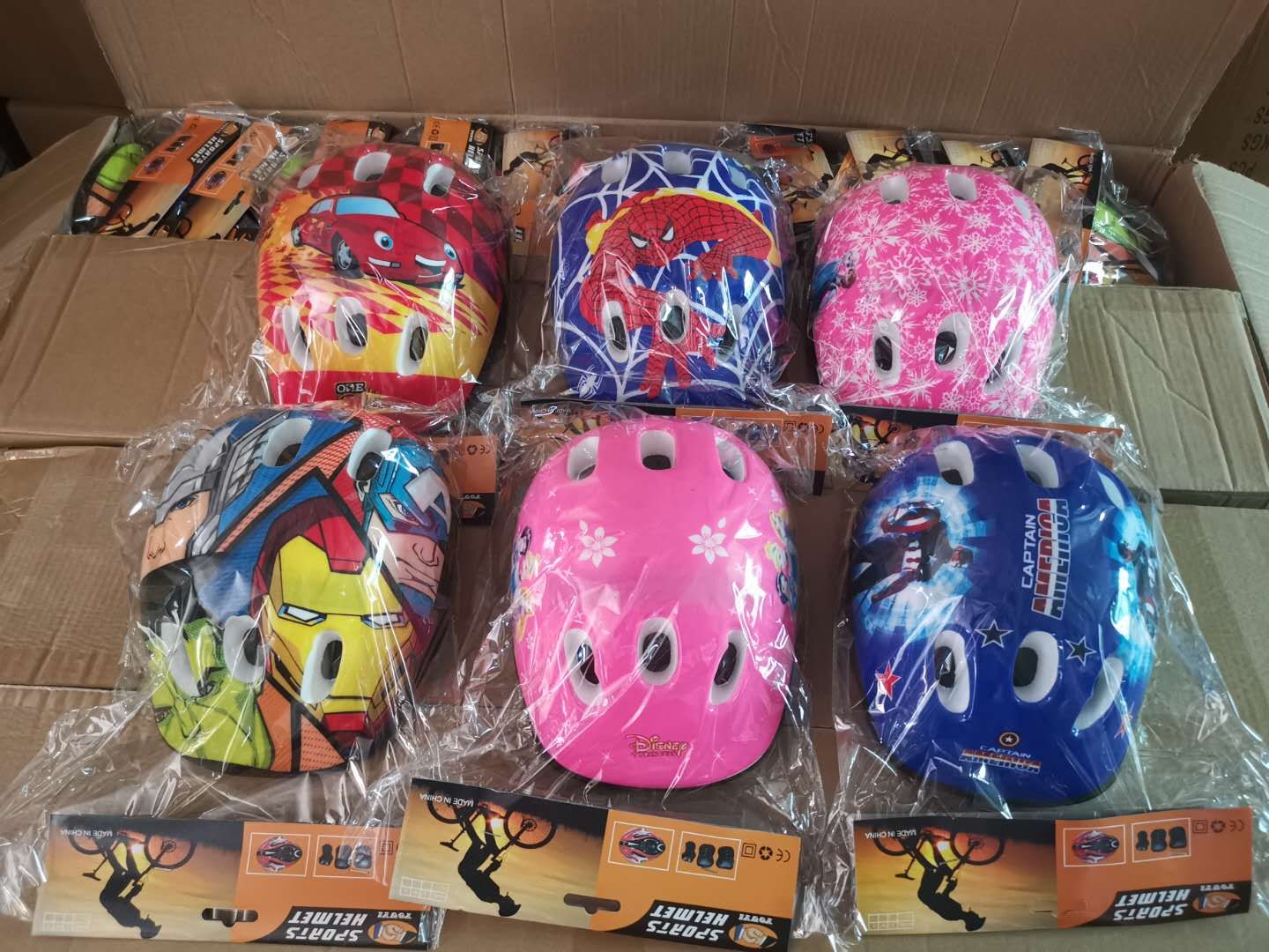 6孔头盔产品图