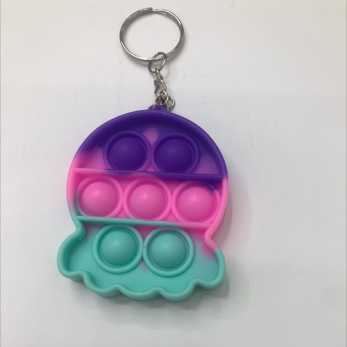 章鱼钥匙扣硅胶