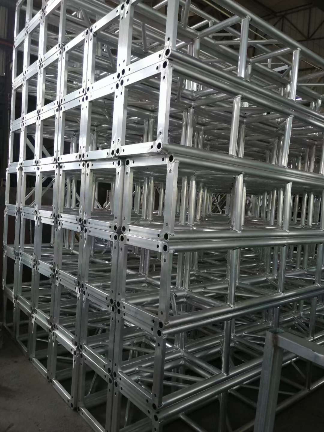 Trussed Lighting Source Factory Stage Specification drawing