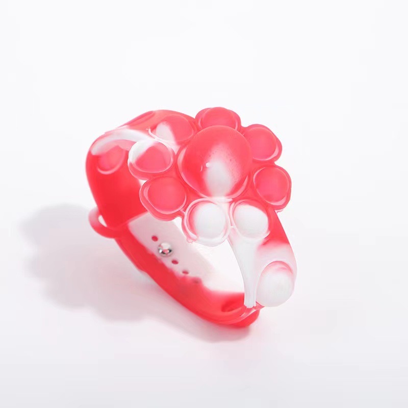 Rat Killer Pioneer Wristband Bubble Intelligence Stress Relief Finger Fun Silicone WristBand Toy Watch Strap Cross-border New Product detail image 4