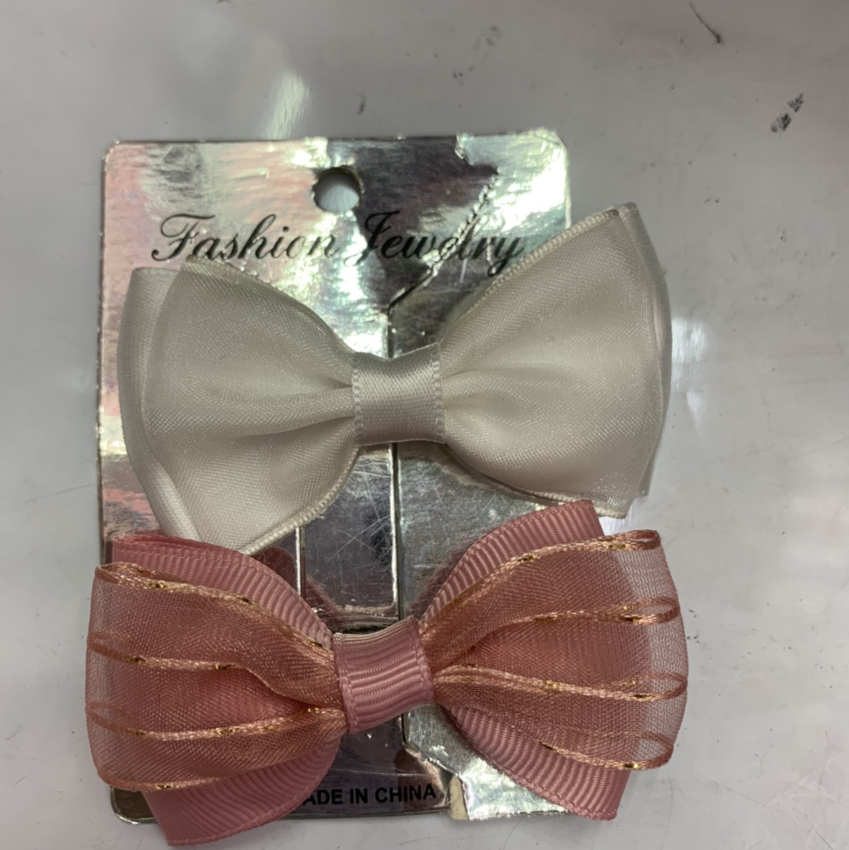 New Korean fashion bow mix mixed color hairpin 33