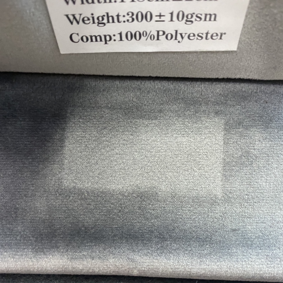 纯色荷兰绒布料 丽丝绒面料天鹅绒布料沙发抱枕布料 服装服饰 灰色3