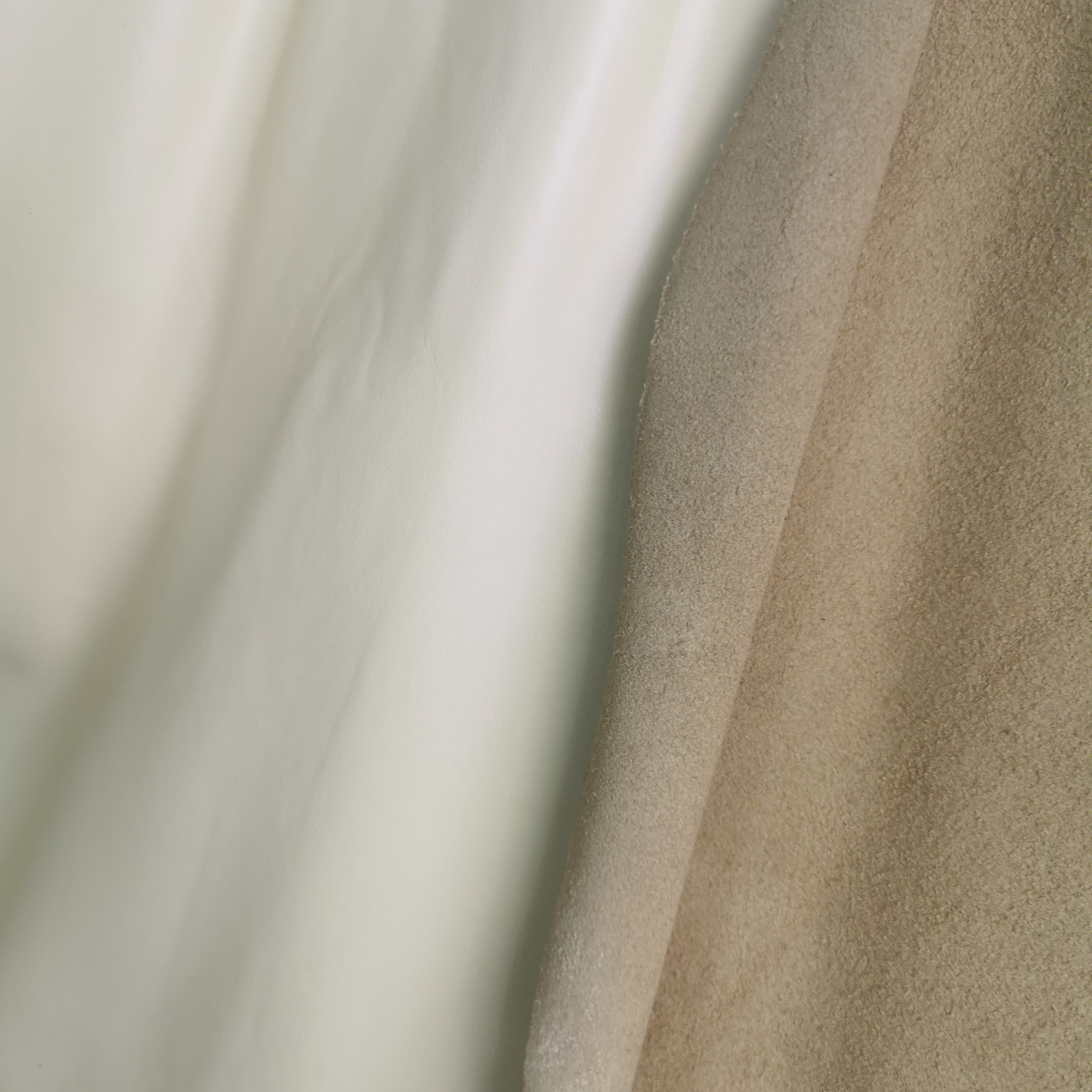 First layer calfskin yellow leather fabric manufacturers direct