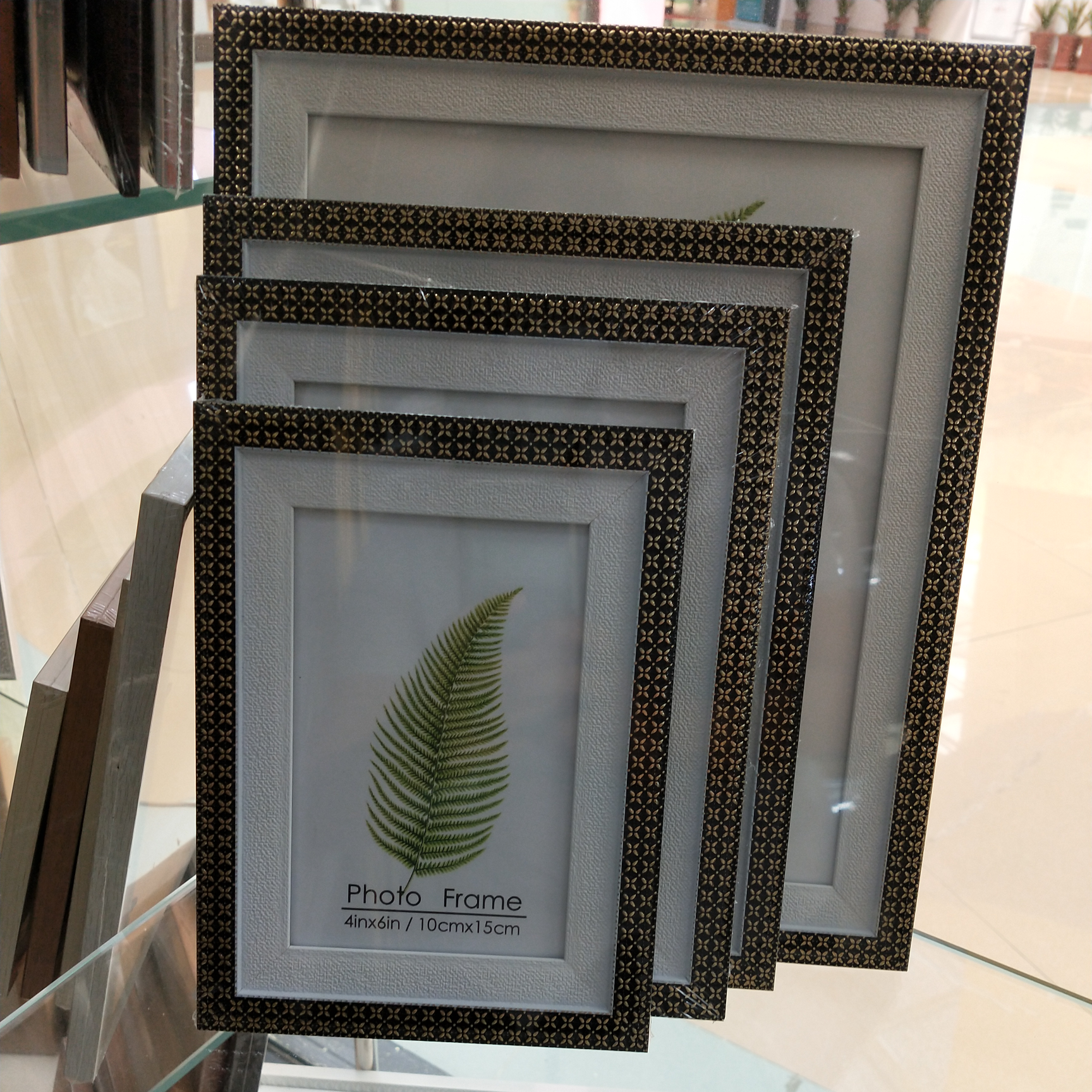 Photo frame display stand 17 Decorative painting photo frame clamping ornament