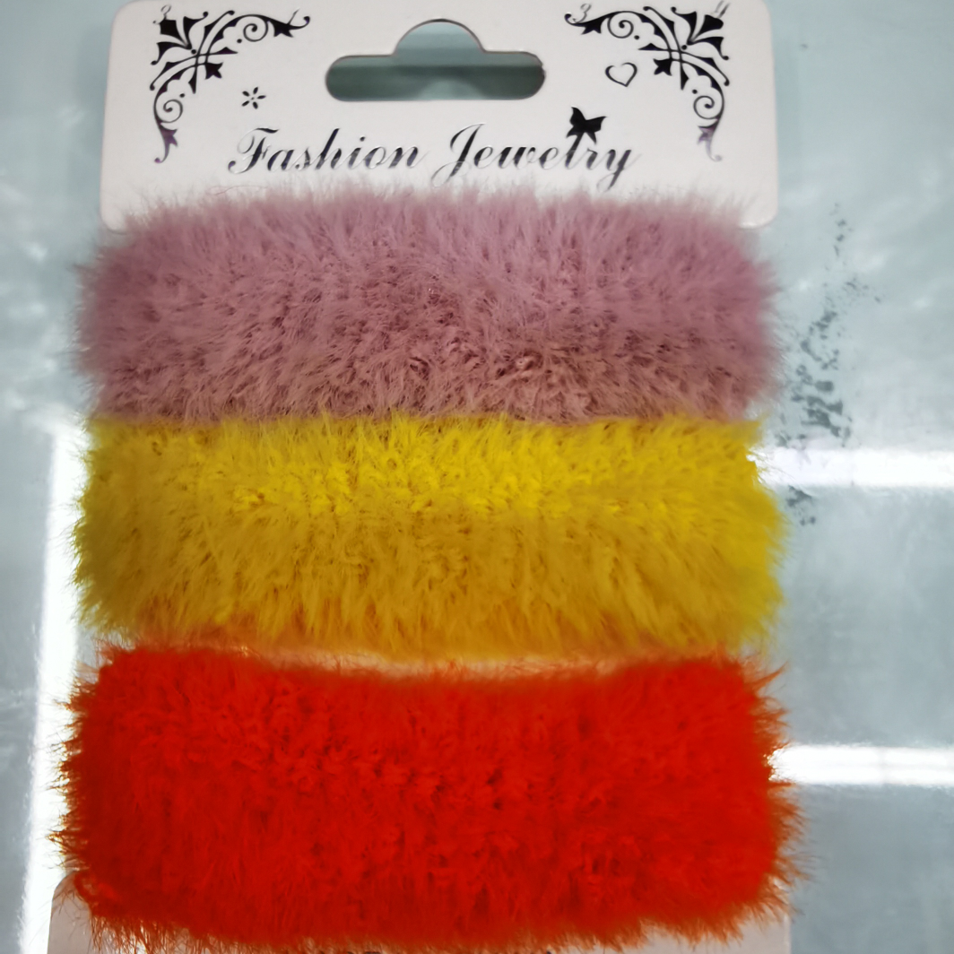 Nylon seamless, stylish, Korean, high quality rubber band 210812-15