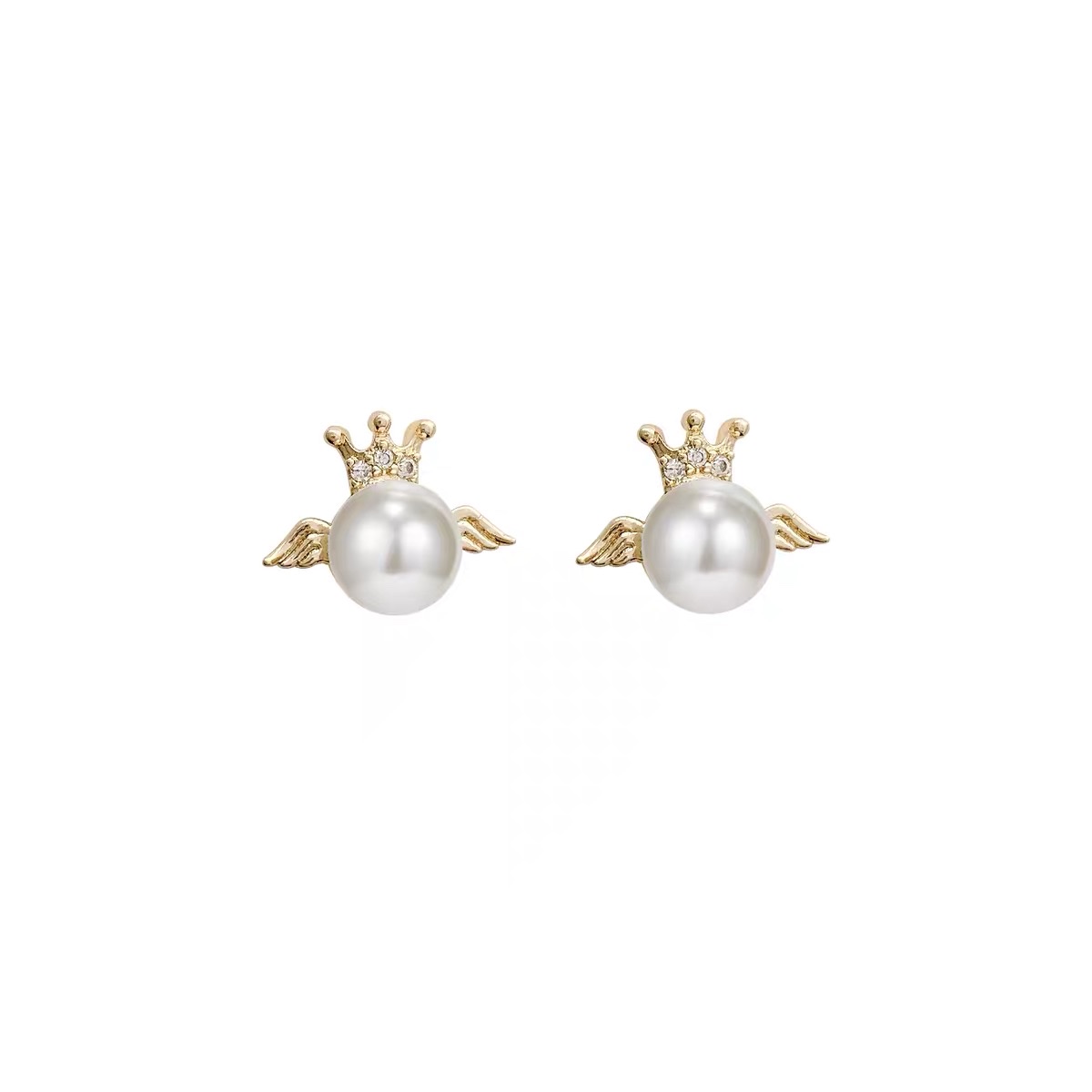 Original design of fashionable and trendy little angel earrings, the same style as those worn by celebrities Item Picture