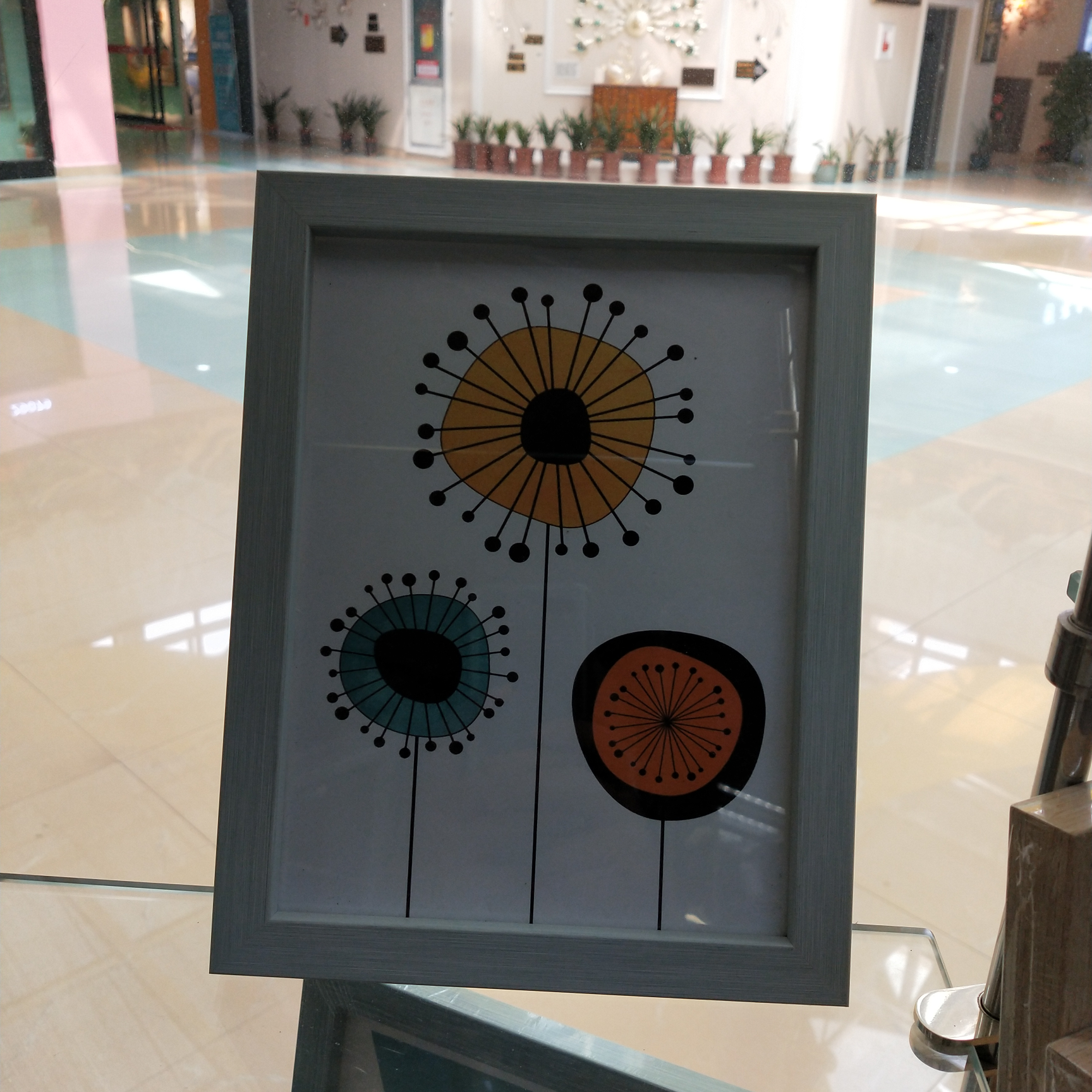 Photo frame display stand 6 Decorative painting photo frame clamping ornaments
