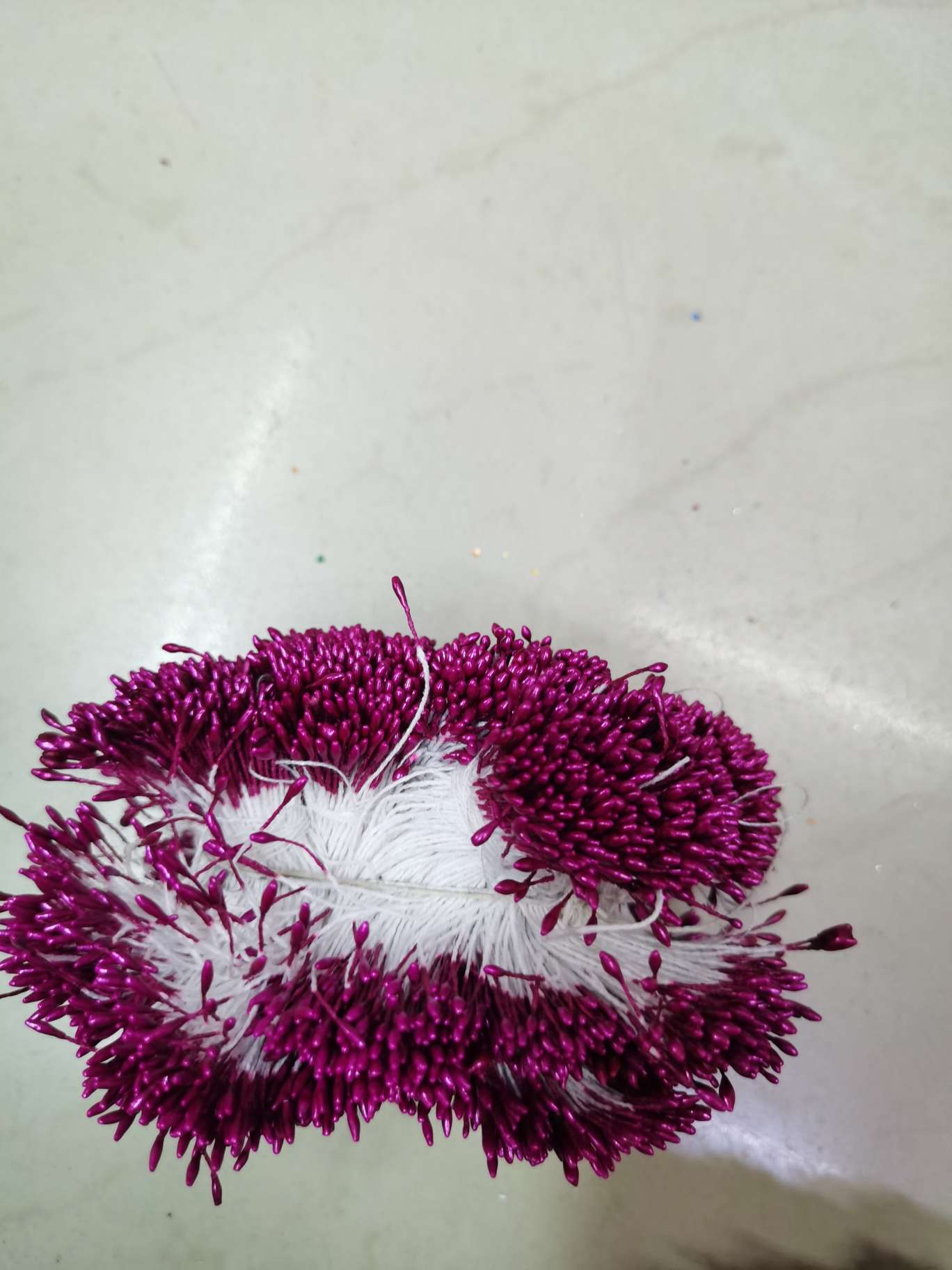 Zhu Guang 01 Wine Red Flower Core Gypsum 01 pic 2