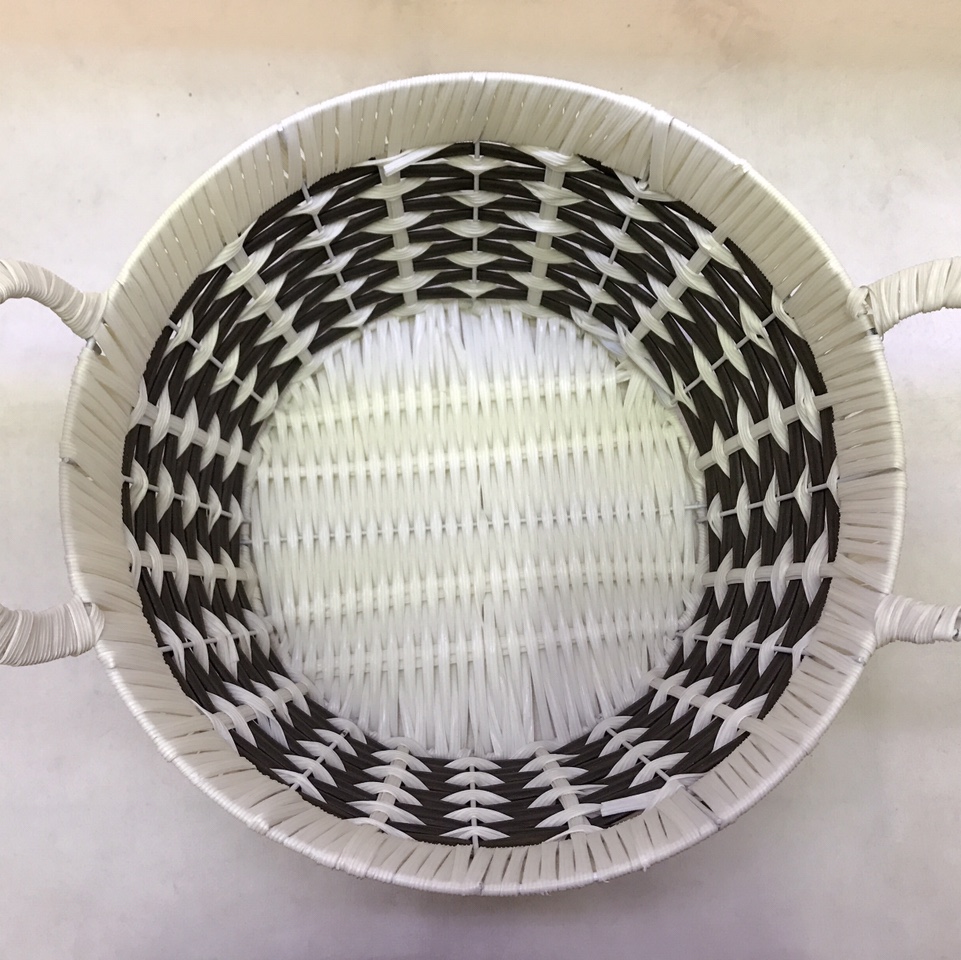 依量工艺手工编织水果篮藤编收纳篮196