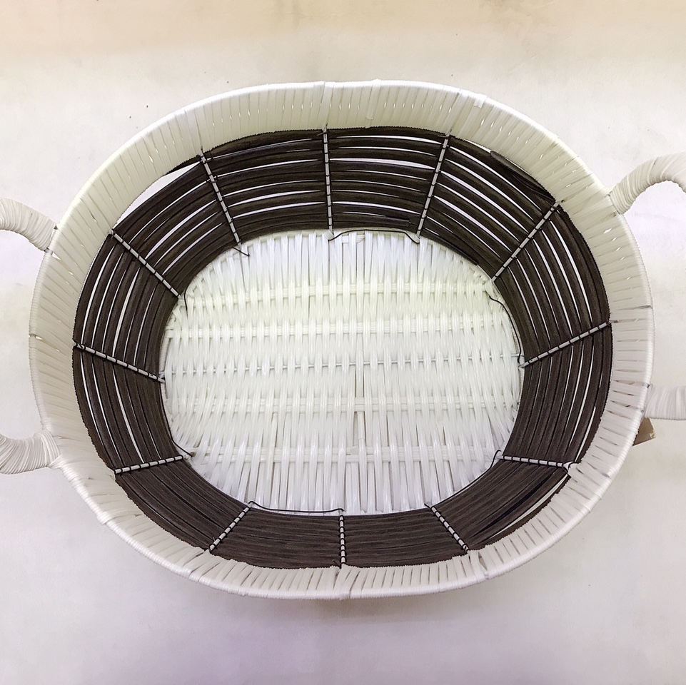 依量工艺手工编织水果篮藤编收纳篮194