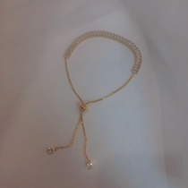 Light luxury high-grade plated real gold full diamond micro-inset zircon flash diamond adjustable bracelet atmosphere ins cold trend gift