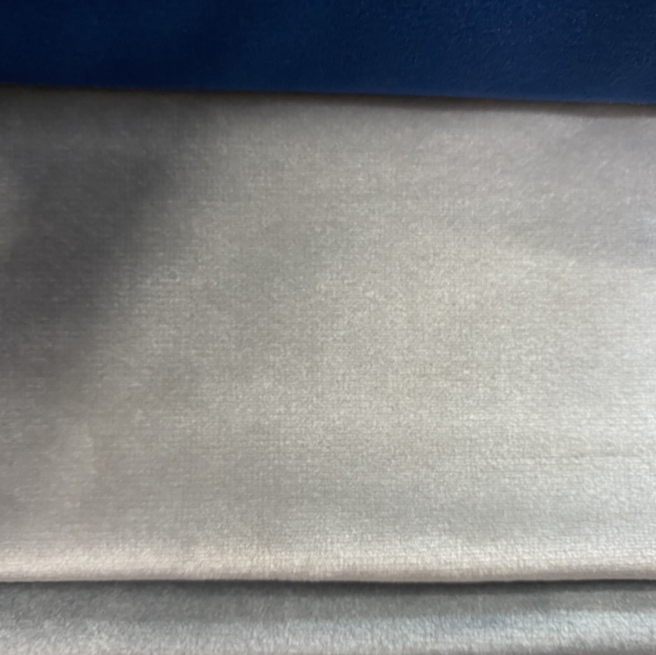 纯色荷兰绒布料 丽丝绒面料天鹅绒布料沙发抱枕布料 服装服饰 灰色1