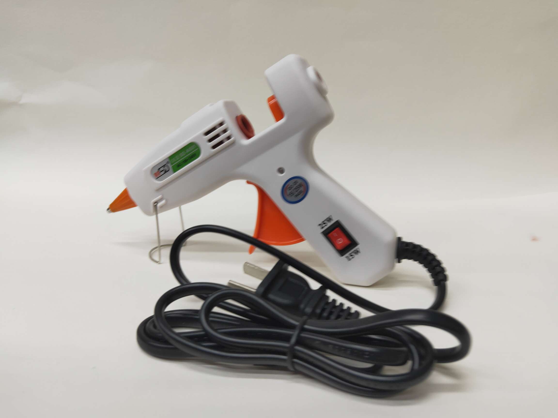 鼎力德热熔胶棒167SD-A601-15-25w白色小枪细节图