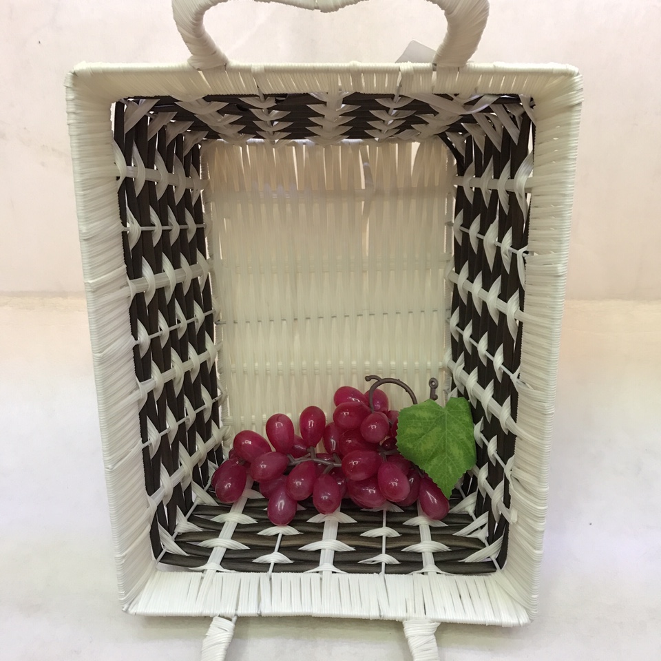 依量工艺手工编织水果篮藤编收纳篮198
