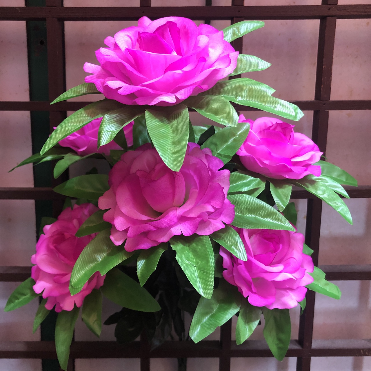 茶花-1仿真玫瑰花餐桌花假花绢花干花花束摆设客厅室内插花装饰花艺摆件