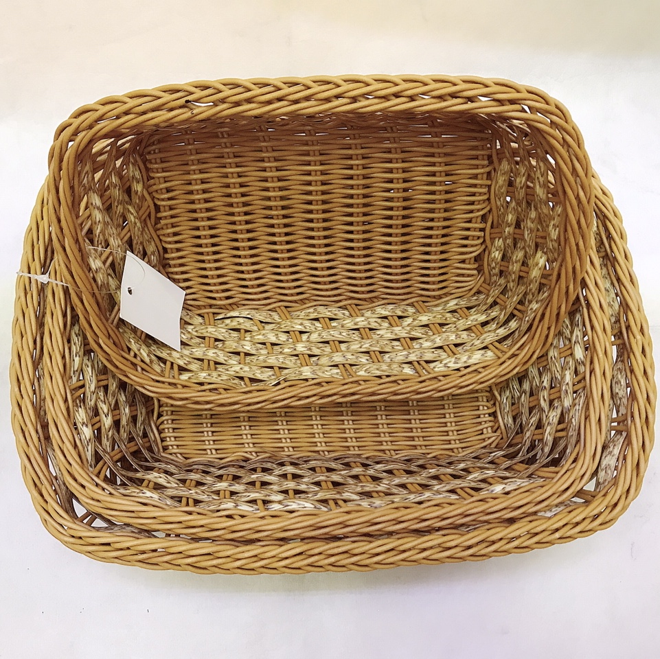依量工艺手工编织水果篮藤编收纳篮181正豪工艺礼品