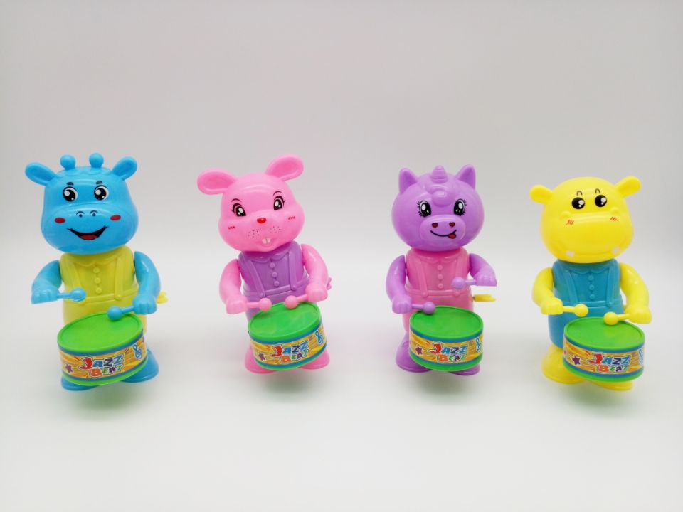 上链打鼓动物玩具产品图