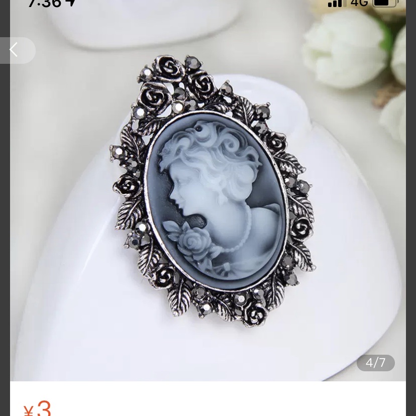 Factory direct sales of headless brooches wholesale Specification image