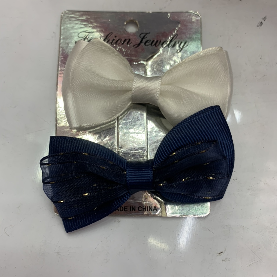 New Korean fashion bow mix mixed color hairpin 36