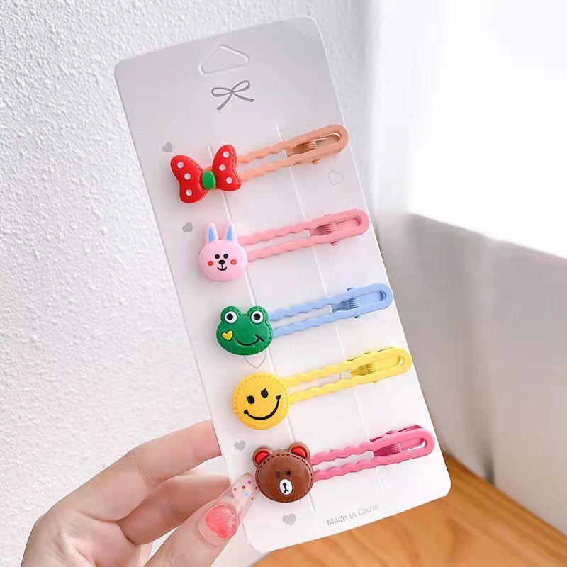 Posting Velcro hair bands, children's hair bands, summer bangs stickers, hair clippers, hair clips, girls' hair accessories 30