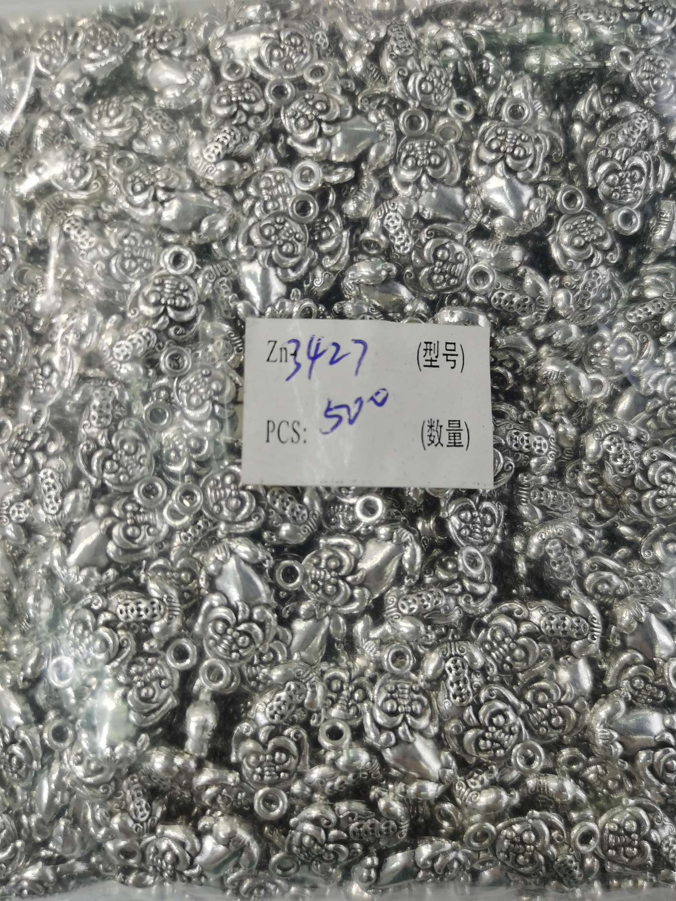 Zinc alloy Zn-3427 for jewelry accessories Item Picture