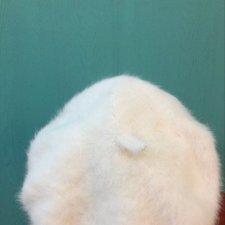 Rabbit hair beret Specification drawing