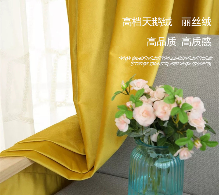 纯色荷兰绒布料 丽丝绒面料天鹅绒布料沙发抱枕布料 服装服饰 米色1白底实物图