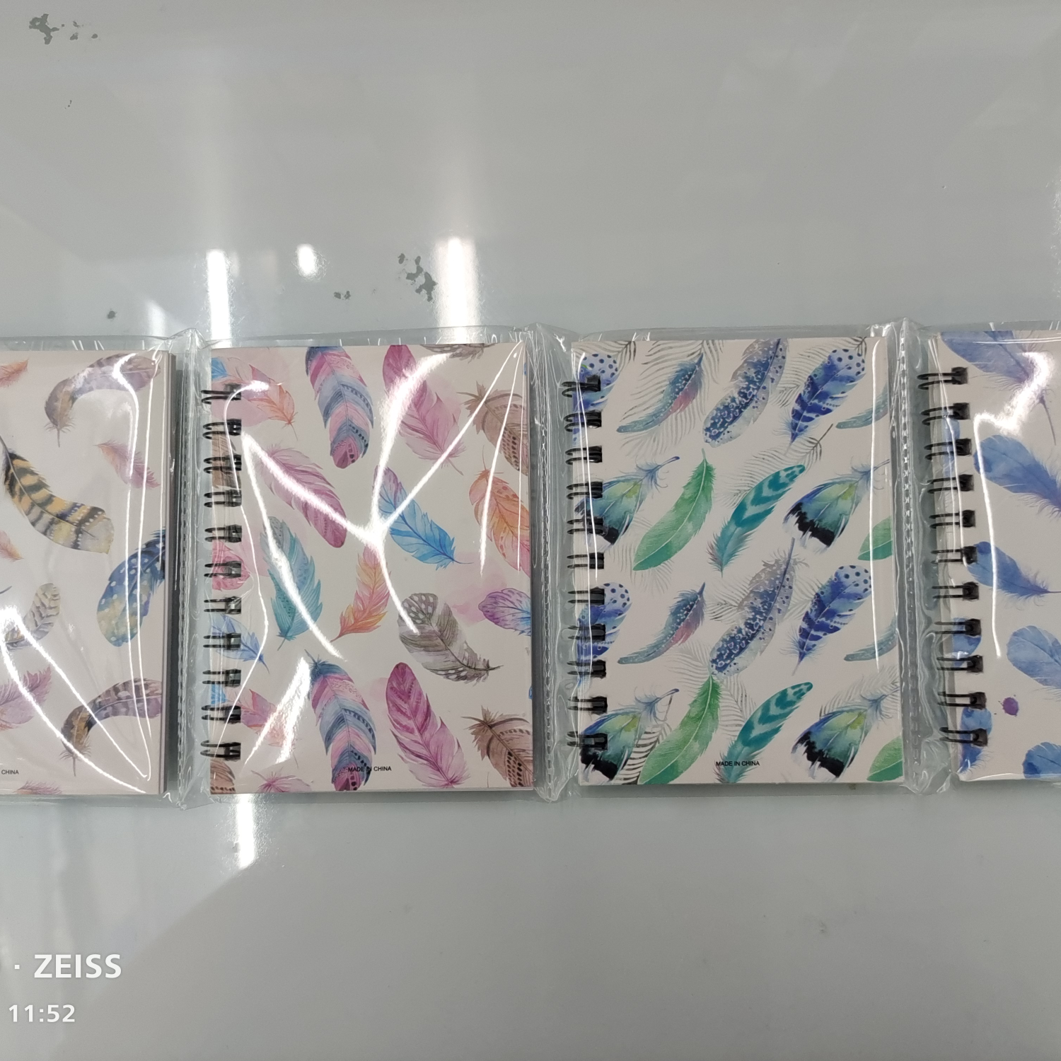 A7羽毛系列线圈本记事本笔记本