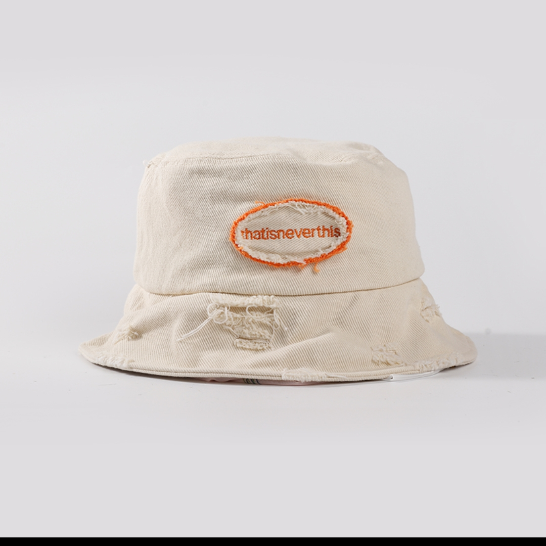 Hat woman hole fashion spring summer fisherman hat cover face cute face small trend sunshade sunscreen basin hat 10