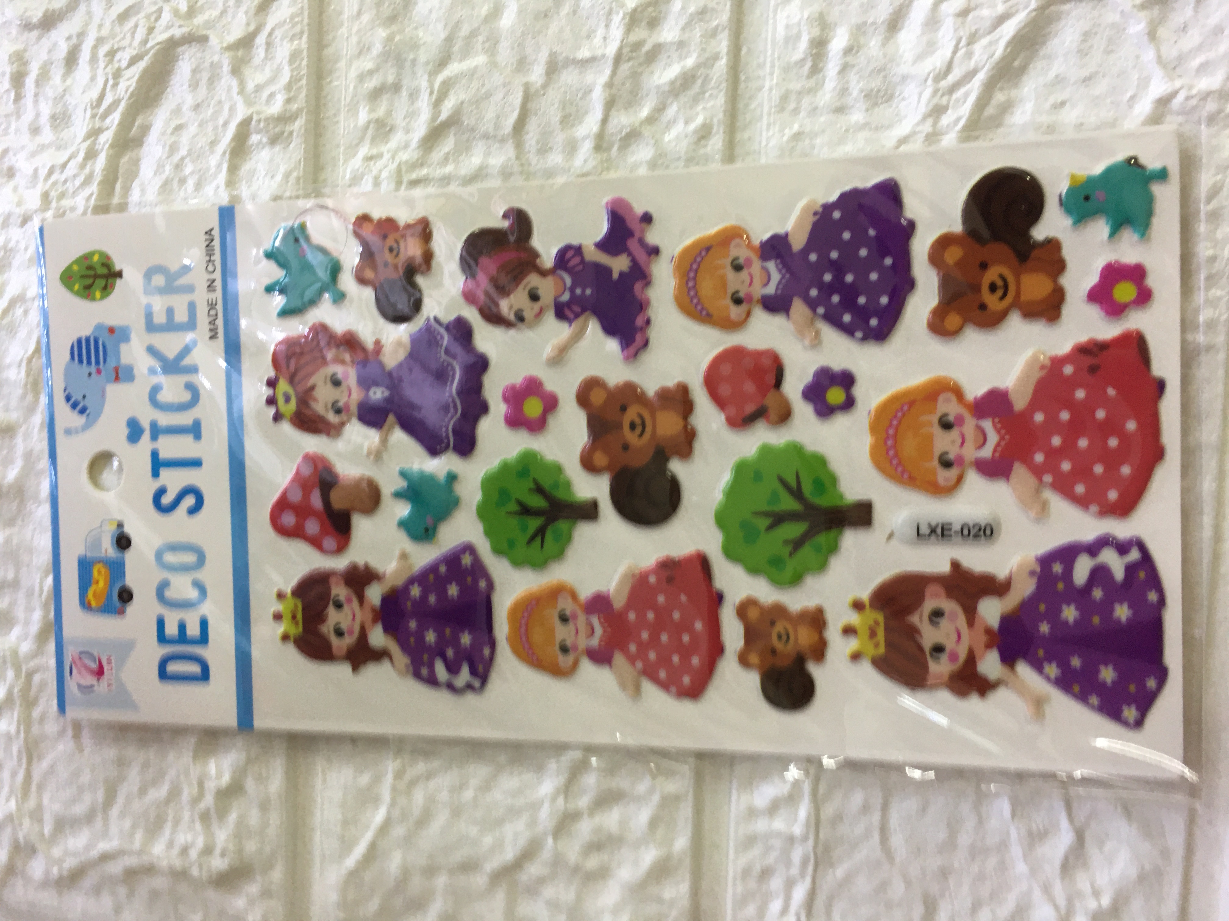 LXE Bubble Sticker -4 details Picture