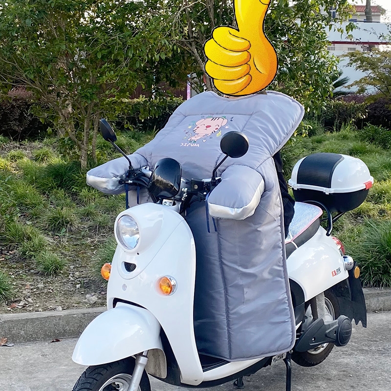 电动车挡风被，02印花款