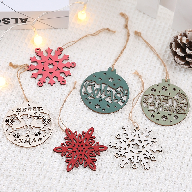 ins Christmas decorations Nordic Mall window Christmas tree hangings Snowman Old Elk bell hangings Hanging ornaments 40