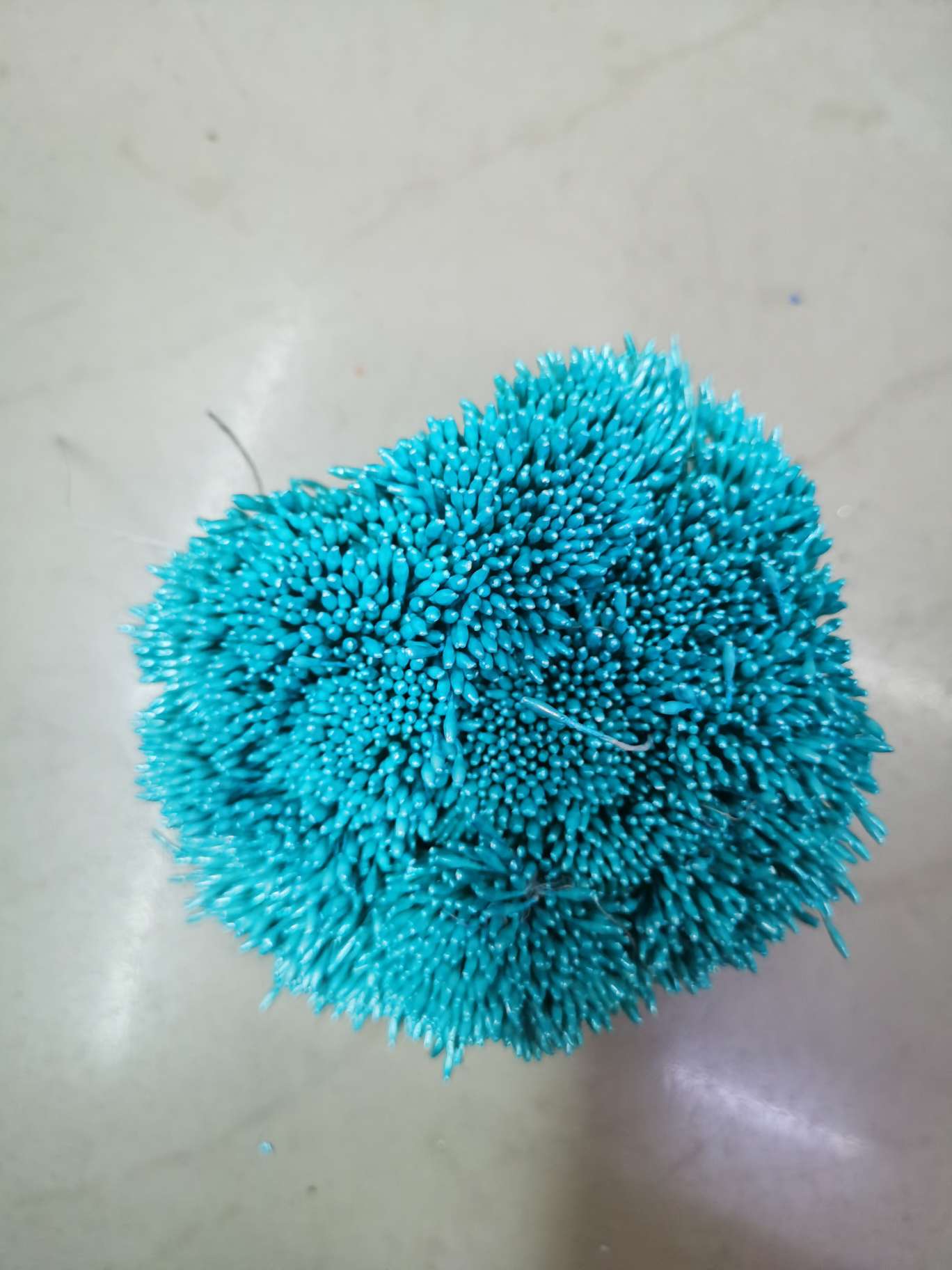 Zhu Guang 01 Blue-green Flower core Gypsum 01 pic 1