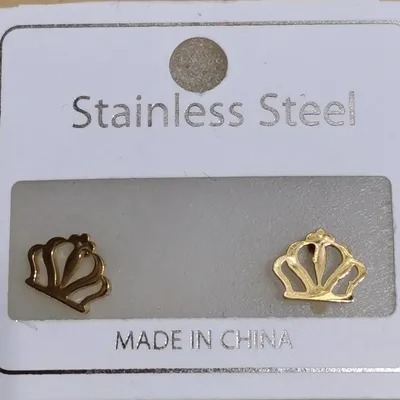 Titanium Steel Earrings 77 Lili Steel Ornaments To Figure Can Be Customized Not Easy To Fade Popular Jewelry