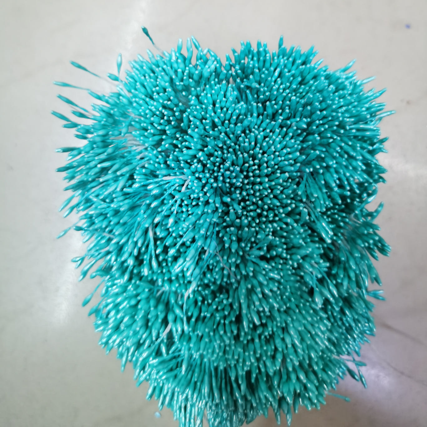 Zhu Guang 01 Blue-green Flower core Gypsum 01