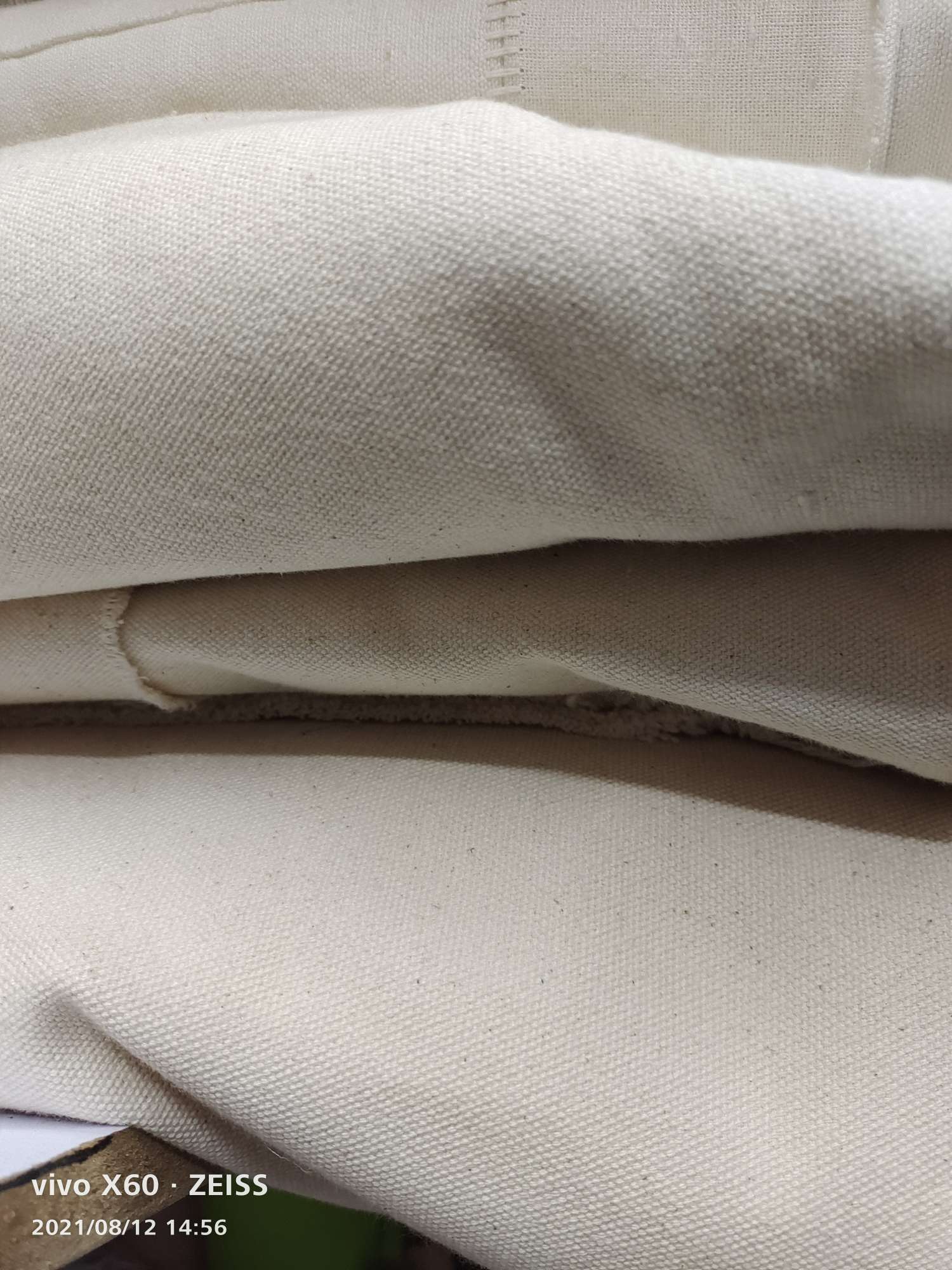 16 Oz. 3*3 Cotton Canvas details Picture