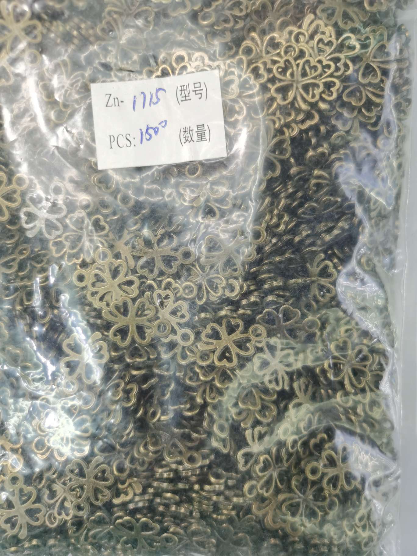 Zinc alloy Zn-1715 for jewelry accessories Item Picture