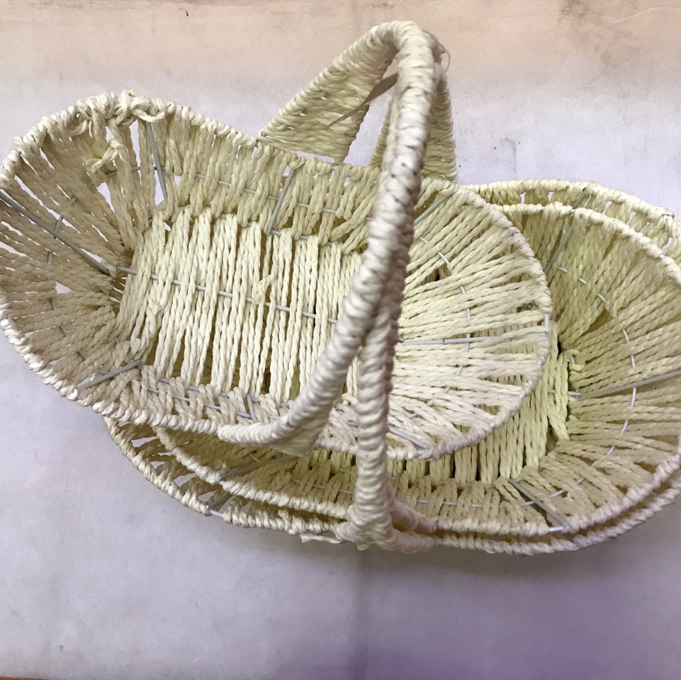 依量工艺手工编织水果篮藤编收纳篮188