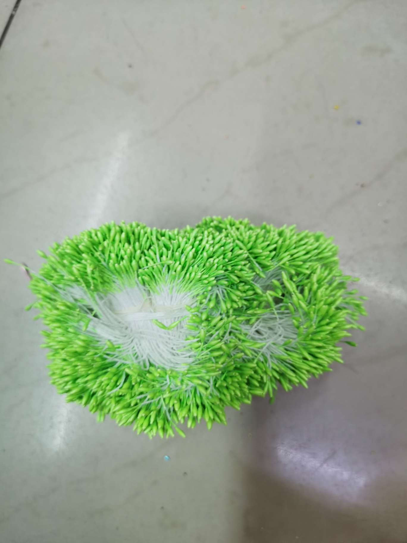 Zhu Guang 01 Fluorescent Green Flower Core Gypsum 01 Specification image
