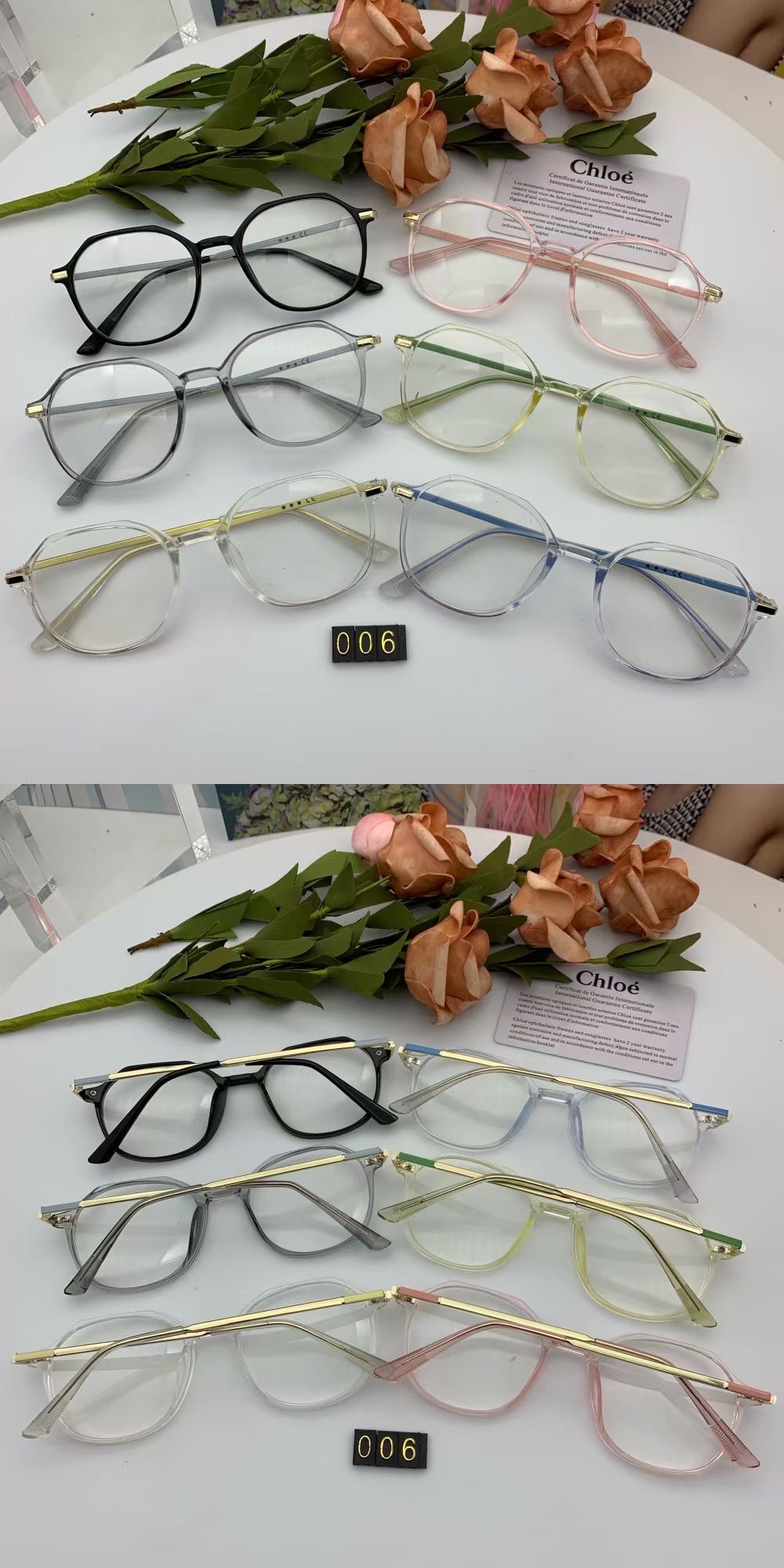 006 نفس النوع من النظارات الزرقاء detail image 5