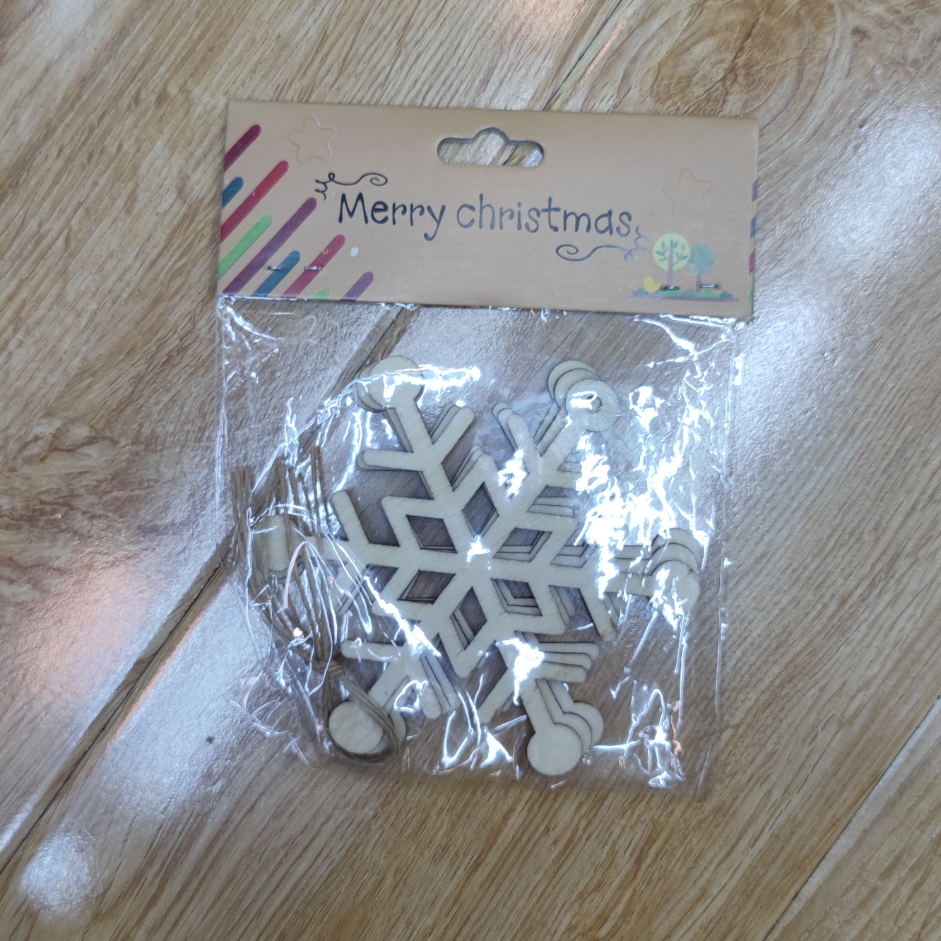 8103 木头片挂件 每包三片 欢迎询价