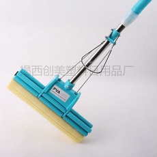 Manufacturers direct stainless steel household colloidal cotton mop hand wash mop sponge lazy drag cleaning daily necessities