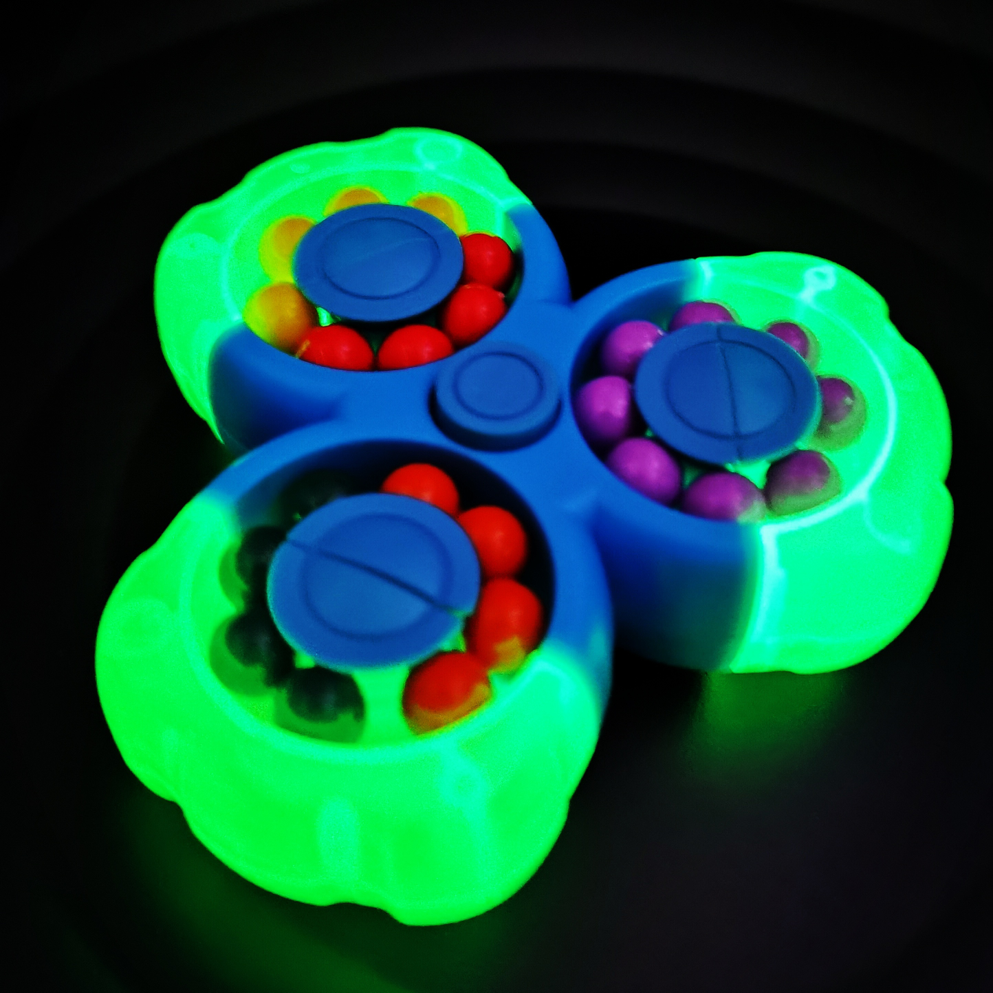 夜光滑珠陀螺