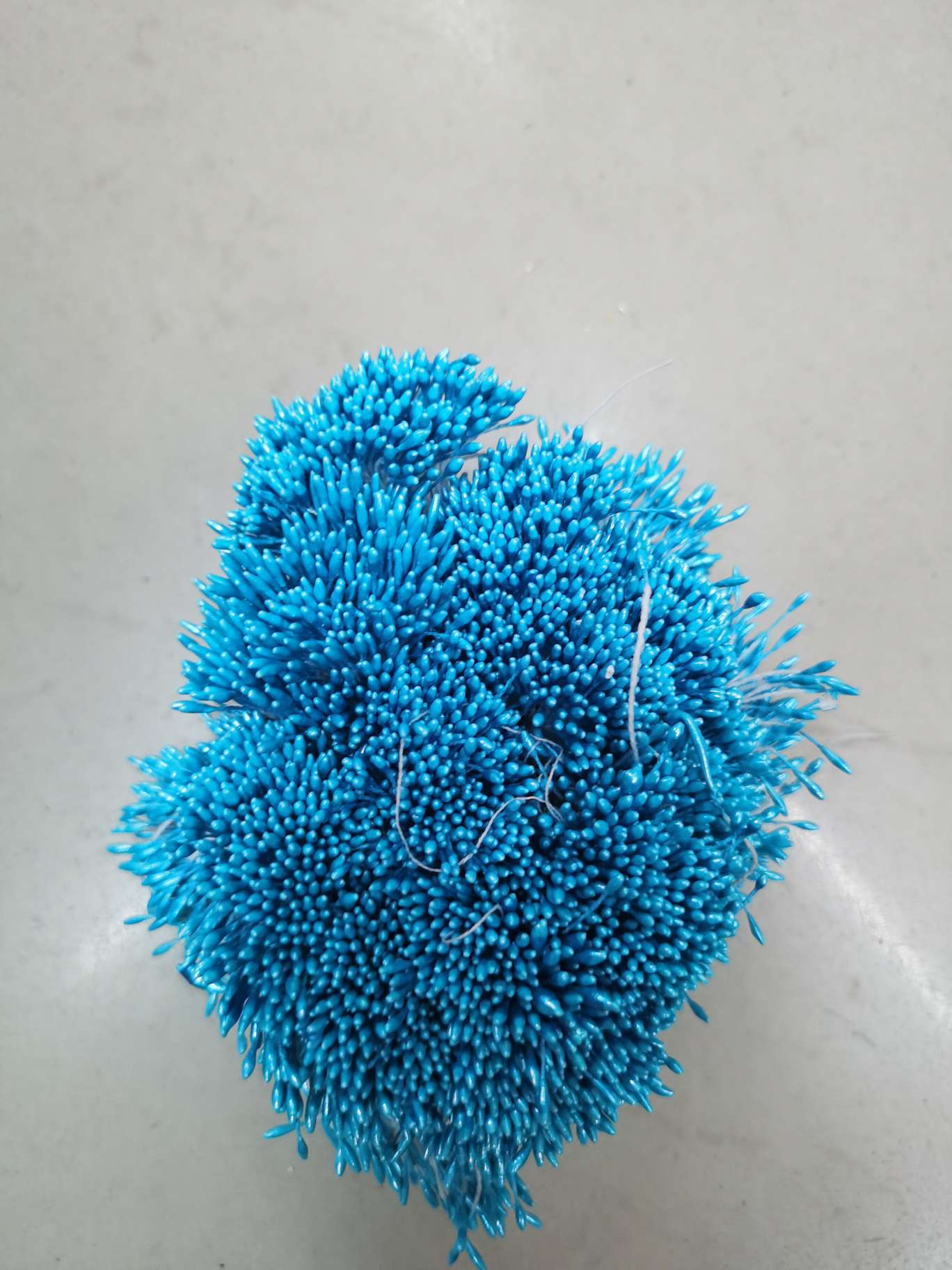 Pearl Light 01 Earth Blue Flower Core Gypsum 1 pic 2