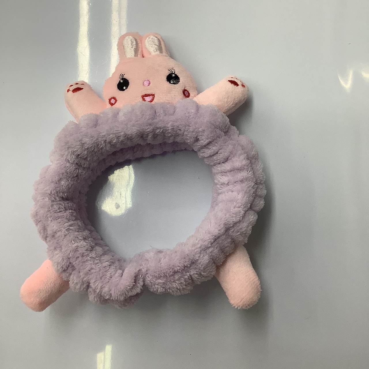 Rabbit headband purple 23