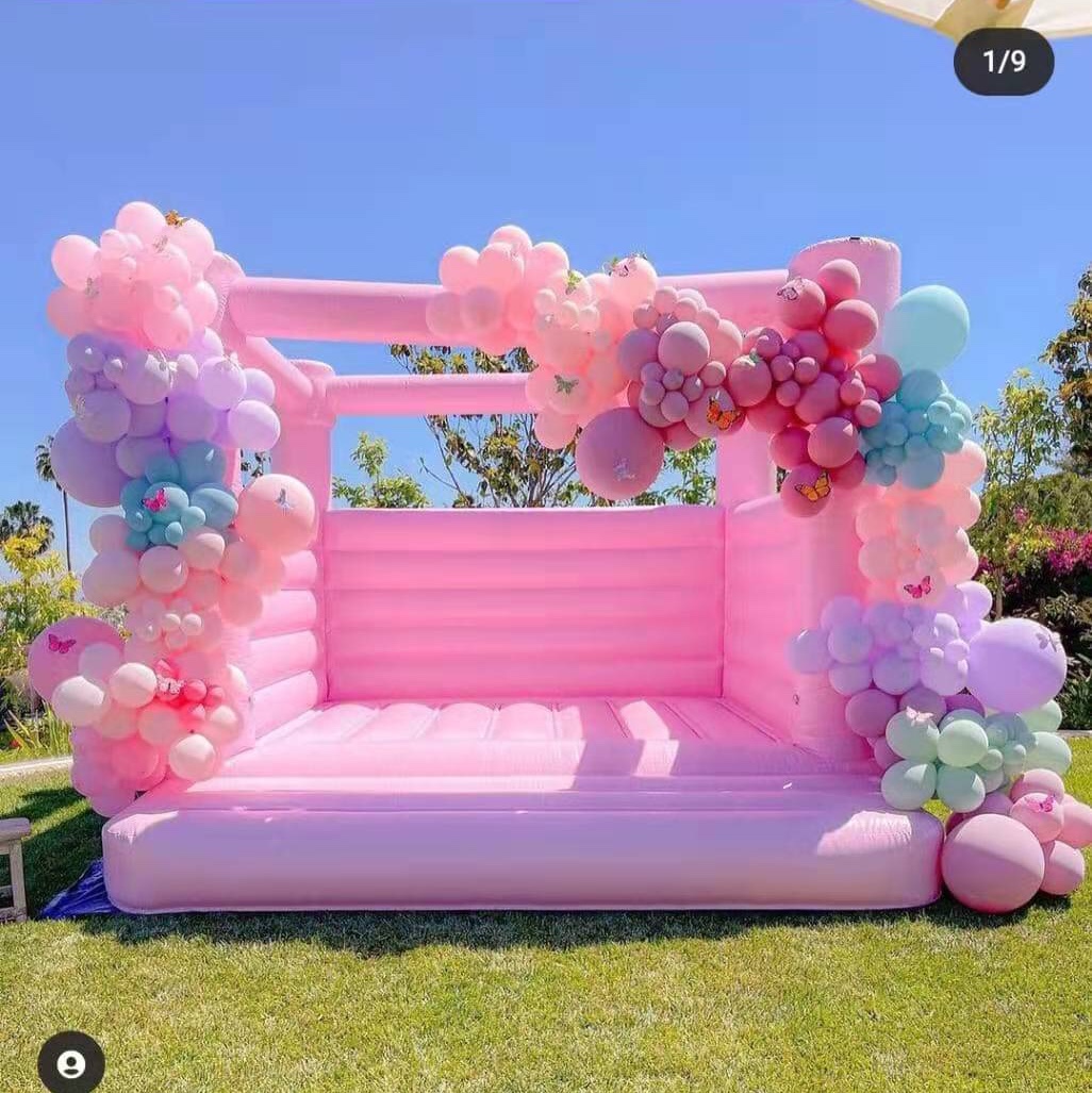 福斯特气模厂家直销充气玩具充气城堡淘气堡充气滑梯跳床喷水滑梯水池淘气堡大型游乐设施婚礼城堡