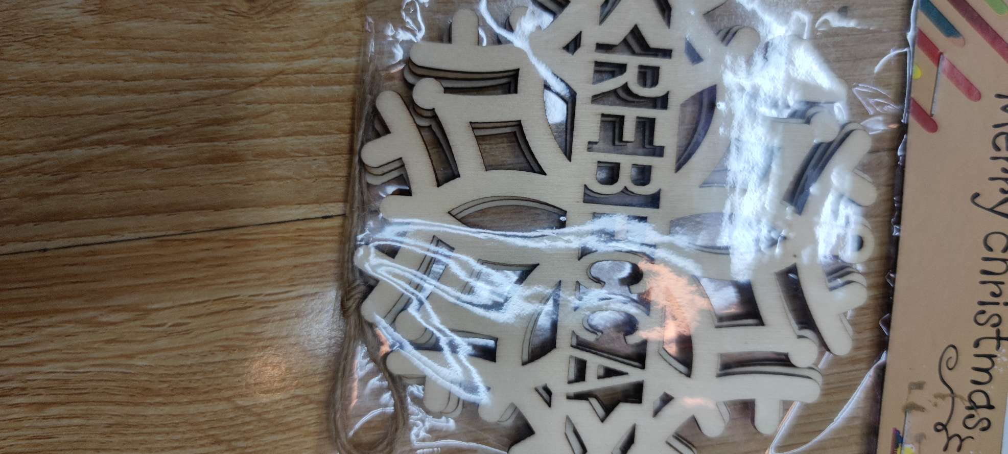 8159 木头片挂件 每包三片 欢迎询价细节图