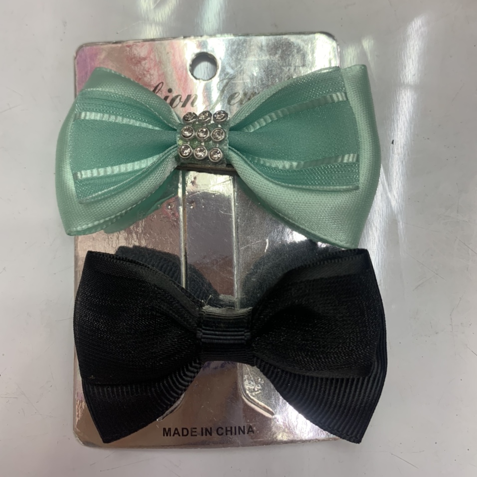 New Korean fashion bow mix mixed color hair clip 46