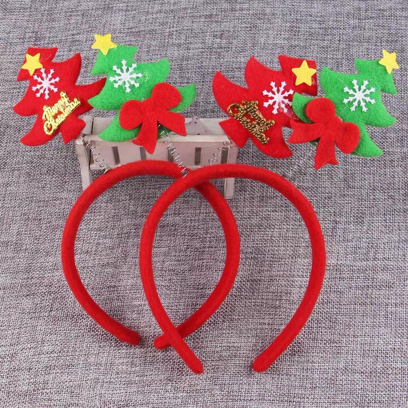 圣诞节头眼镜圣诞老人发箍头扣 货源热卖玩具图