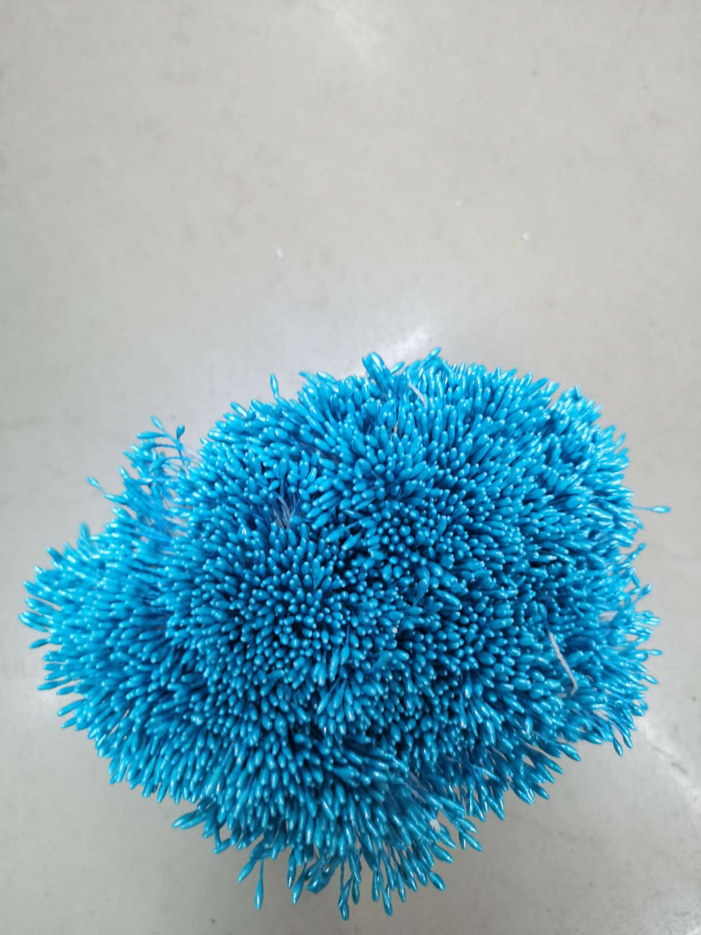 Pearl Light 01 Earth Blue Flower Core Gypsum 1 pic 1